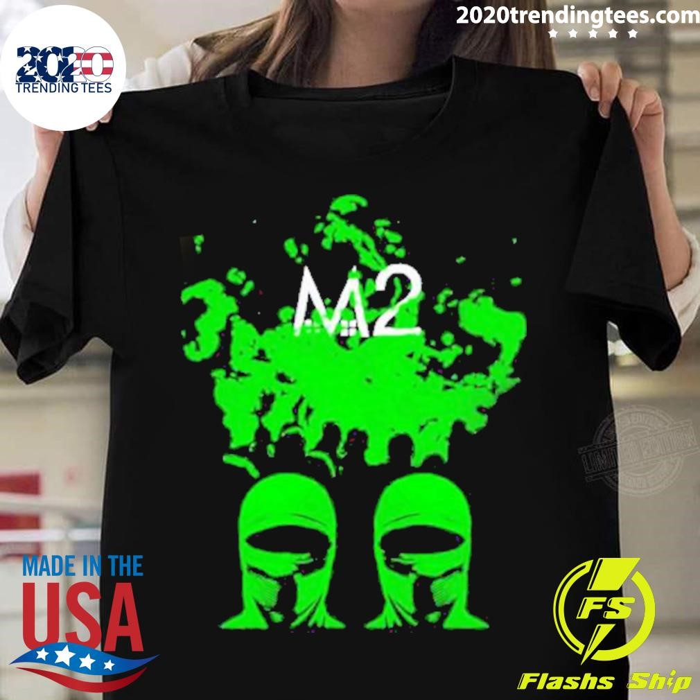 Mansionz M2 Mask Green T-shirt
