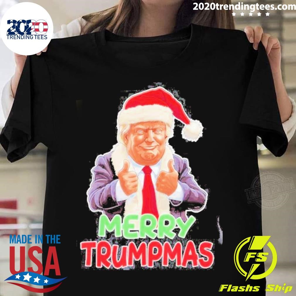 Merry trumpmas Trump Ugly Christmas T-shirt