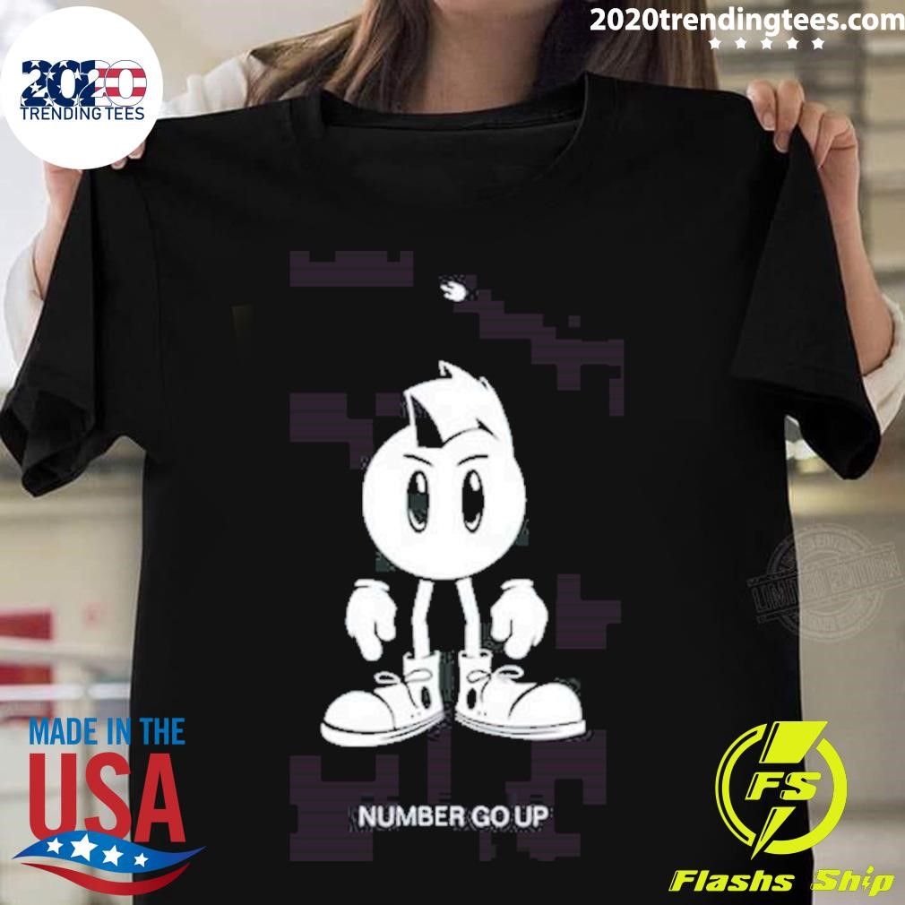 Mickey Mouse Number Go Up T-shirt