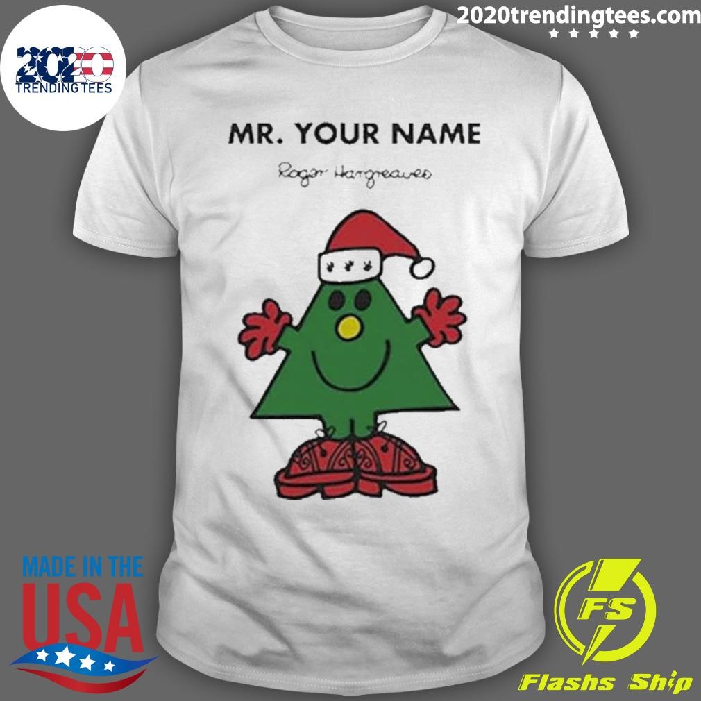 Mr Christmas Roger Hargreaves T-shirt