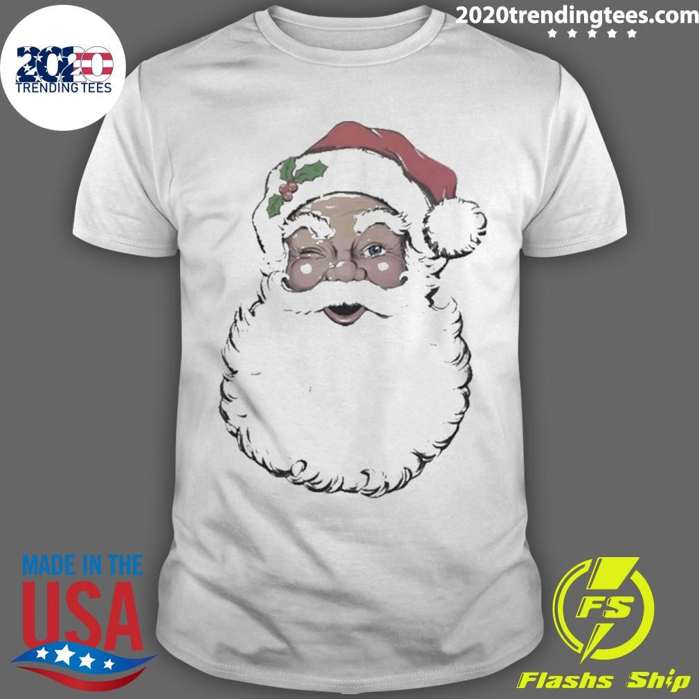 Nice Shack Trendy Santa T-shirt
