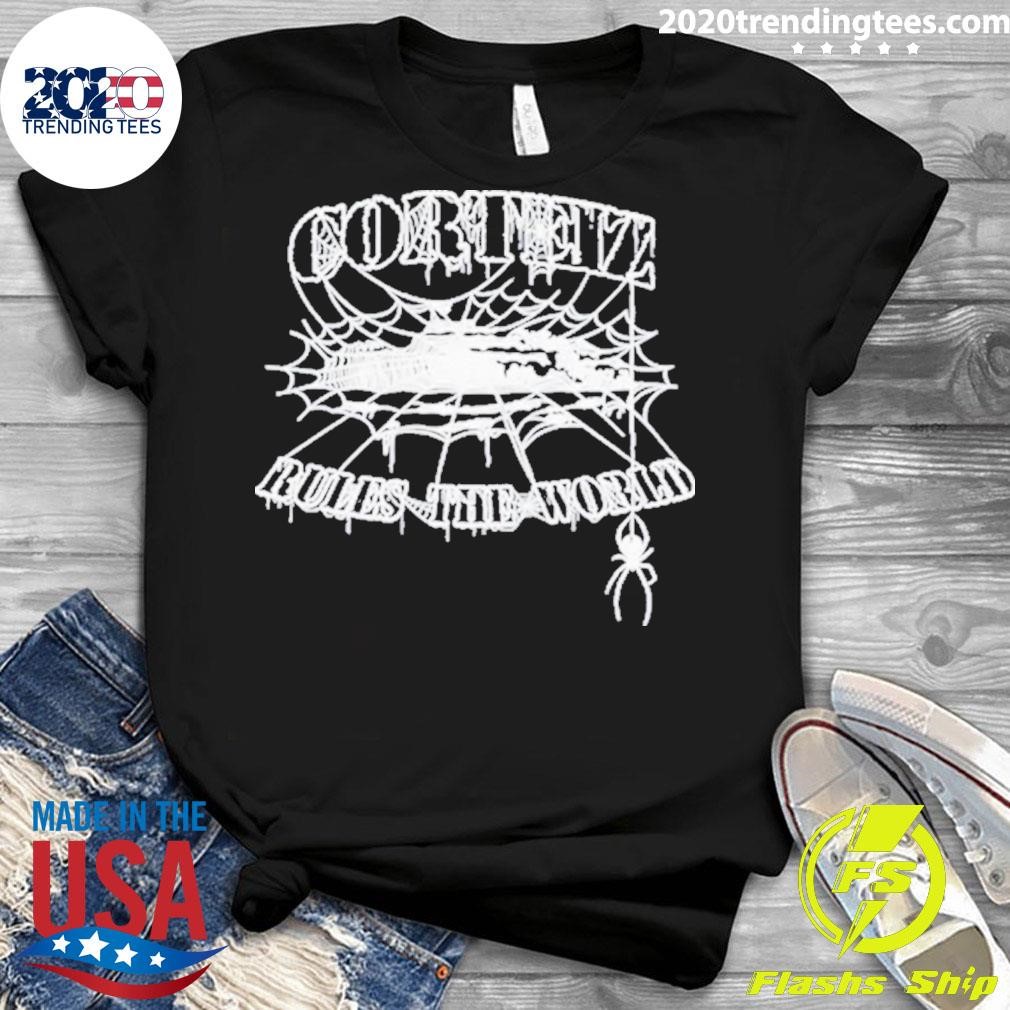 Nice Web Alcatraz Corteiz Rules The World T-shirt - 2020 Trending Tees
