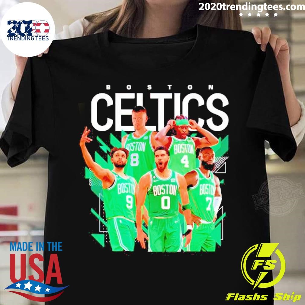 Official Boston Celtics Starting Five T-shirt