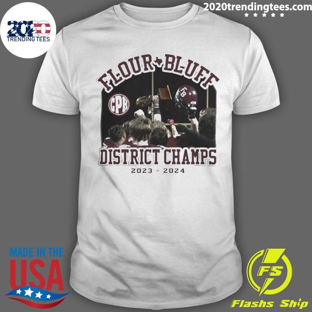 Official Flour Bluff CPH District Champs 2023-2024 Logo T-shirt