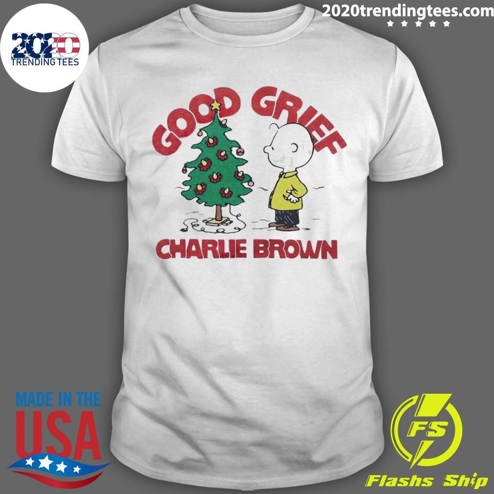Official Good grief Charlie Brown Christmas T-shirt