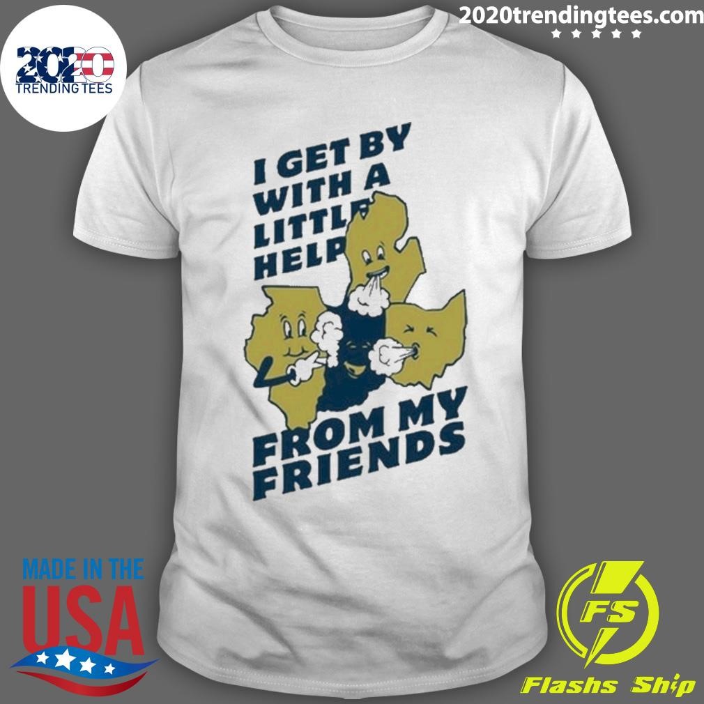 Official I Get By With A Little Help From My Friends T-shirt