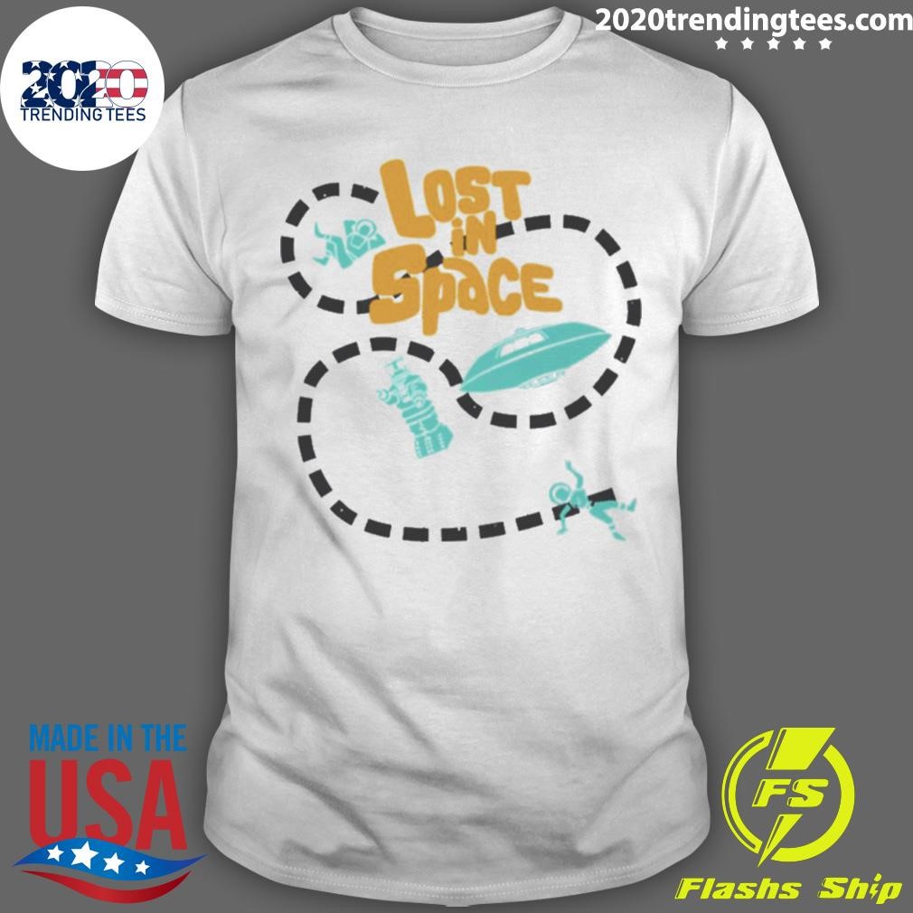 Official Lost In Space Design Graphic T-shirt