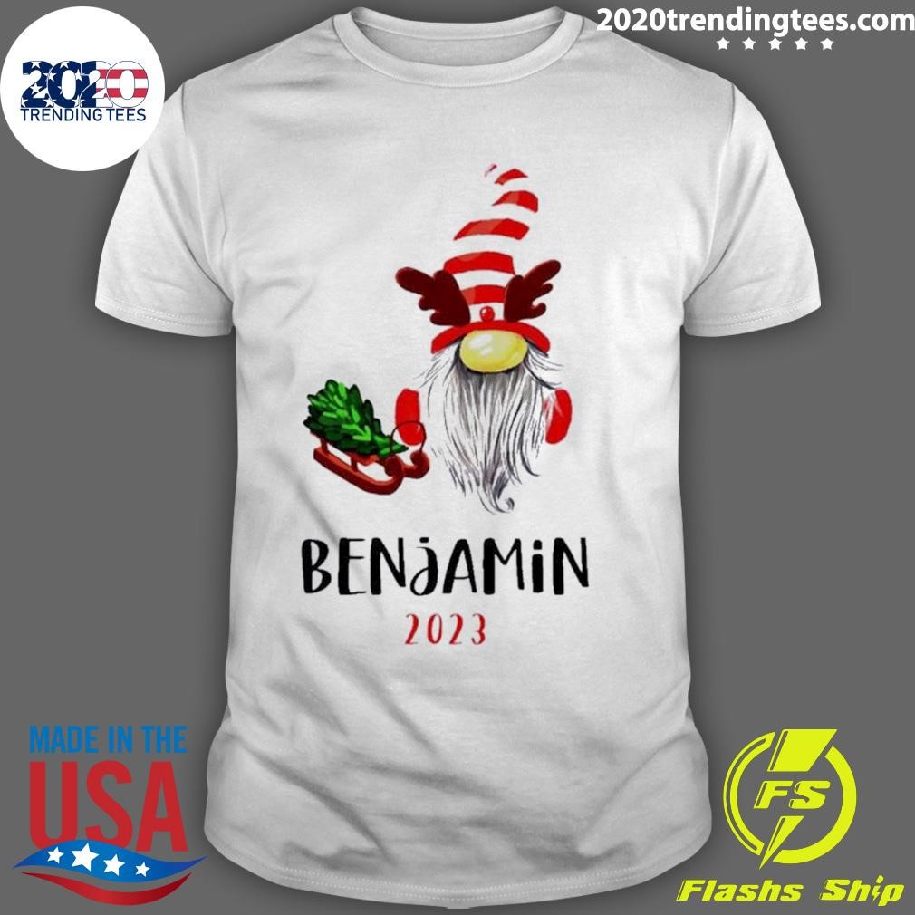 Official Personalized Gnome Christmas T-shirt