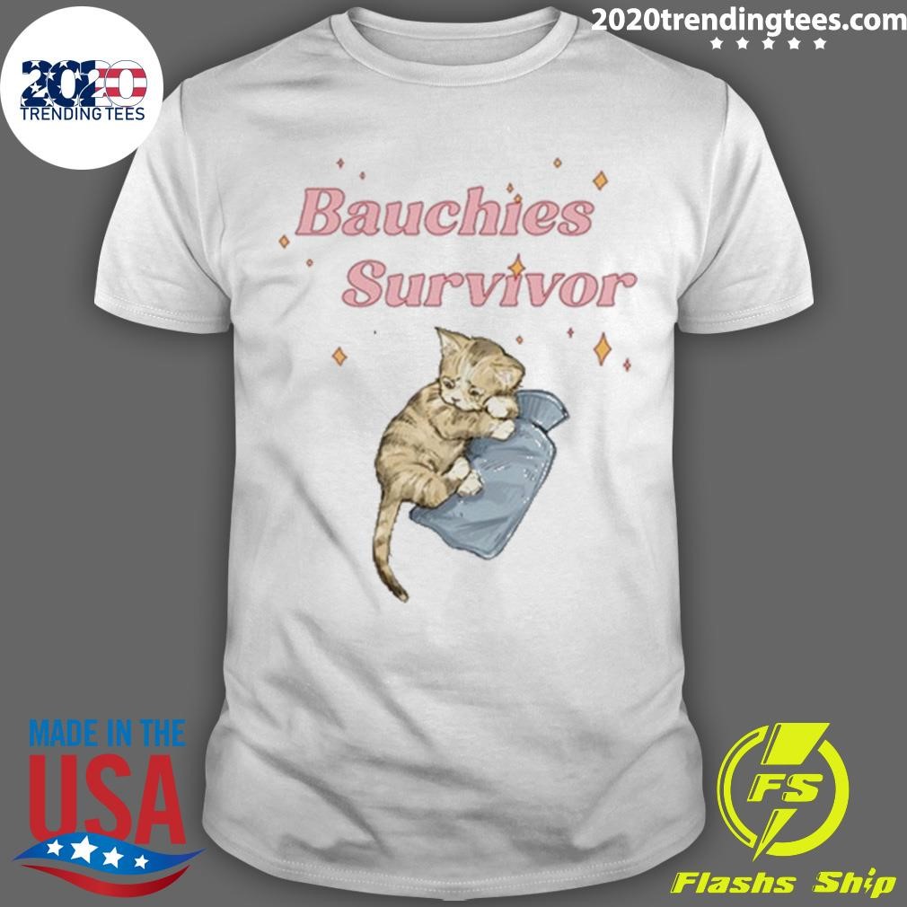 Original Bauchies Survivor Cat T-shirt