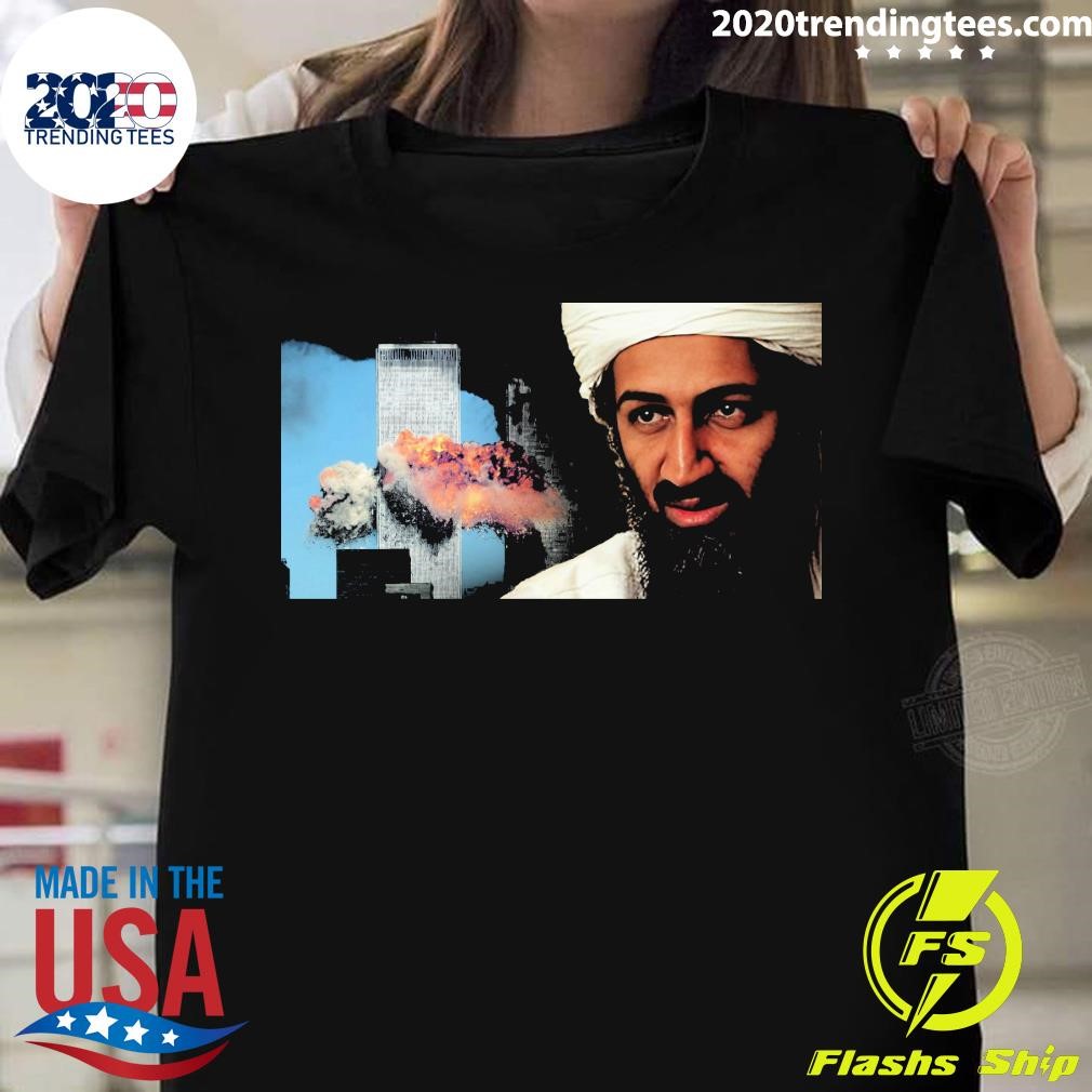 Original Bin Laden letter trending shows education system failed Gen Z can destroy US from within T-shirt