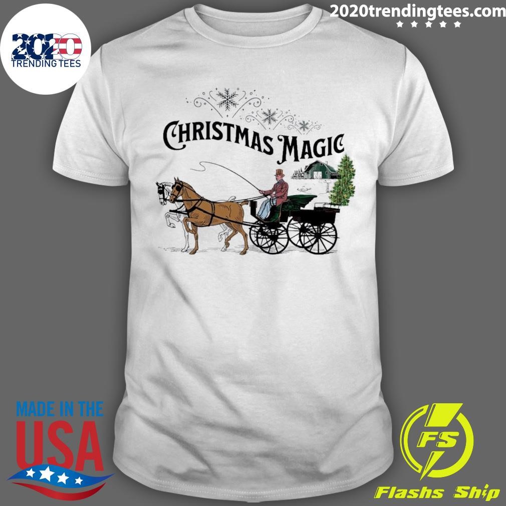Original Breyer Christmas Horse Magic T-shirt