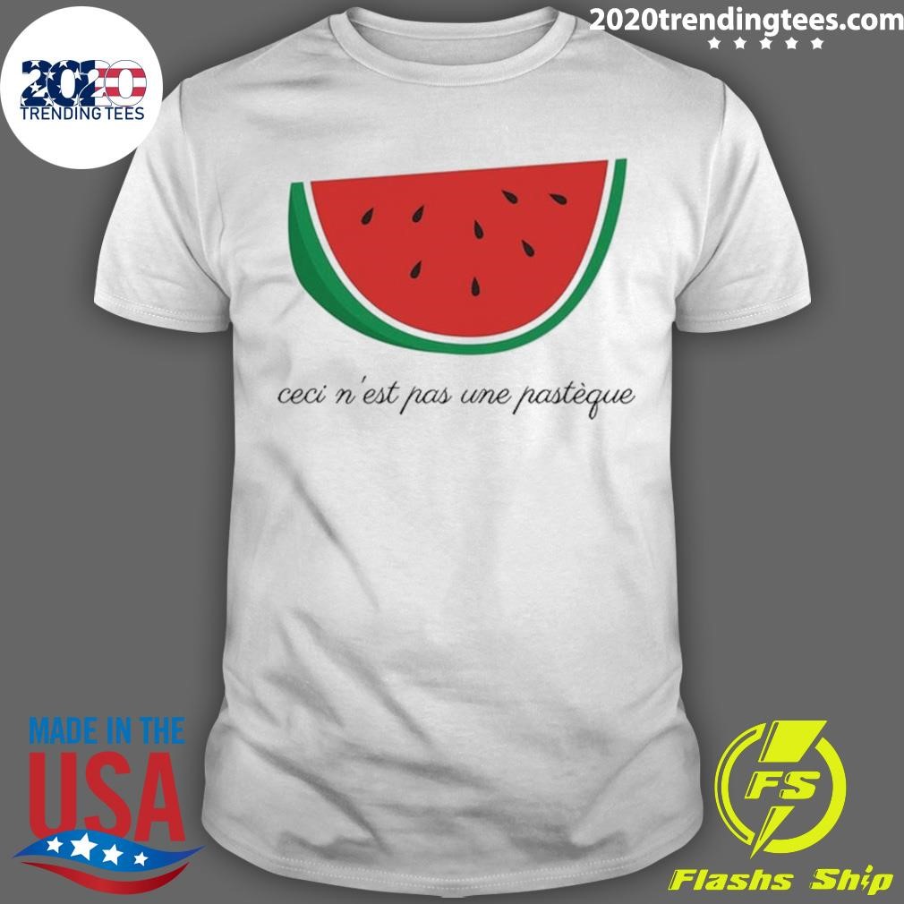 Original Ceci N'est Pas Une Watermelon T-shirt