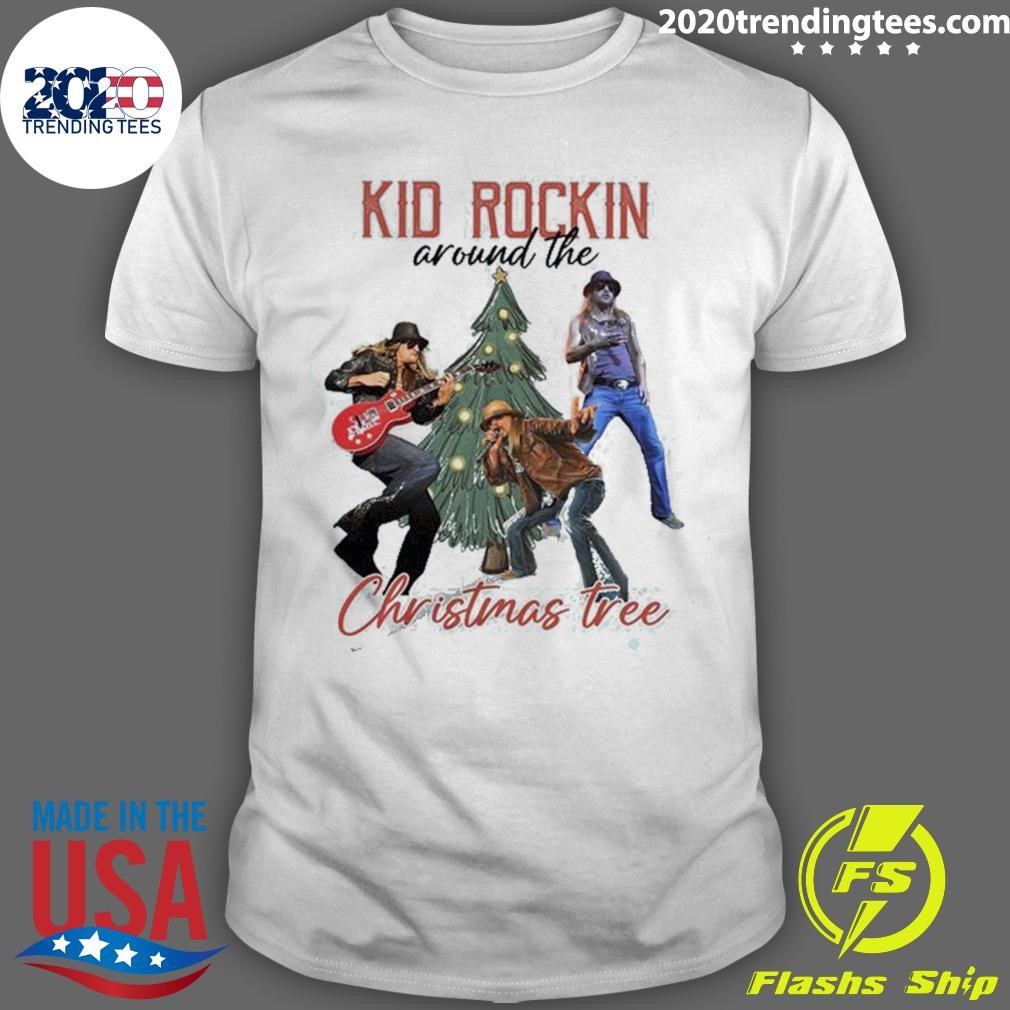 Original Kid Rock In Around The Christmas Tree Shirt