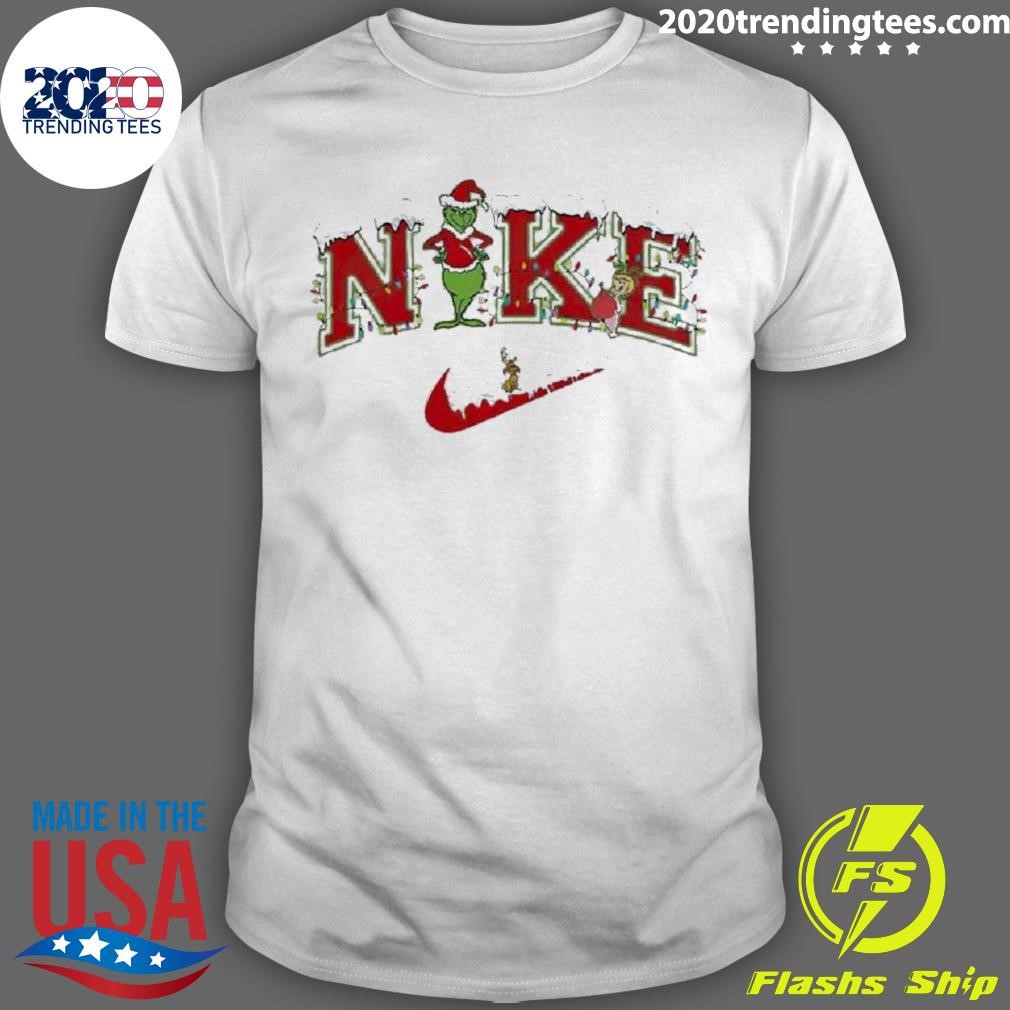 Original Nike Grinch Christmas T-shirt