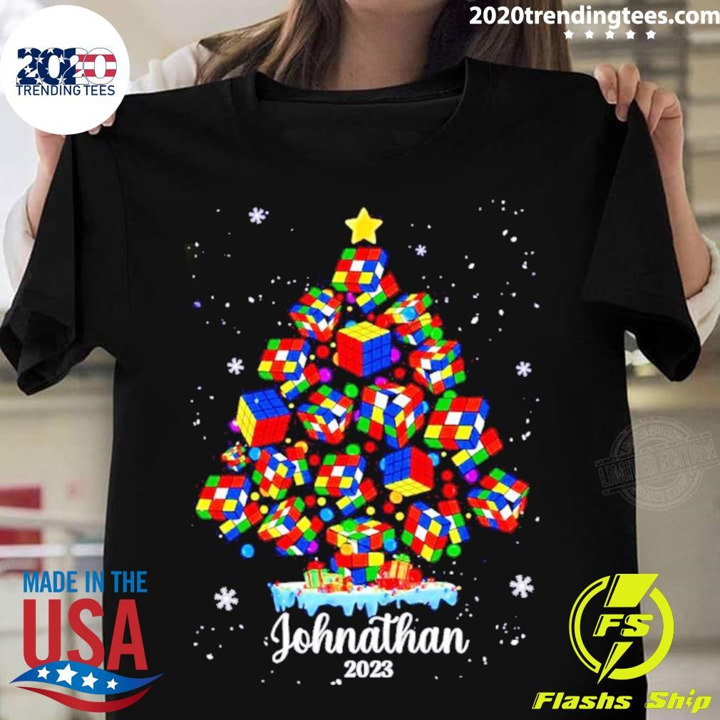 Original Personalized Rubik Christmas T-shirt