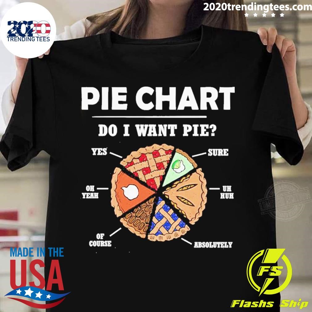Pie Chart Do I Want A Pie T-shirt