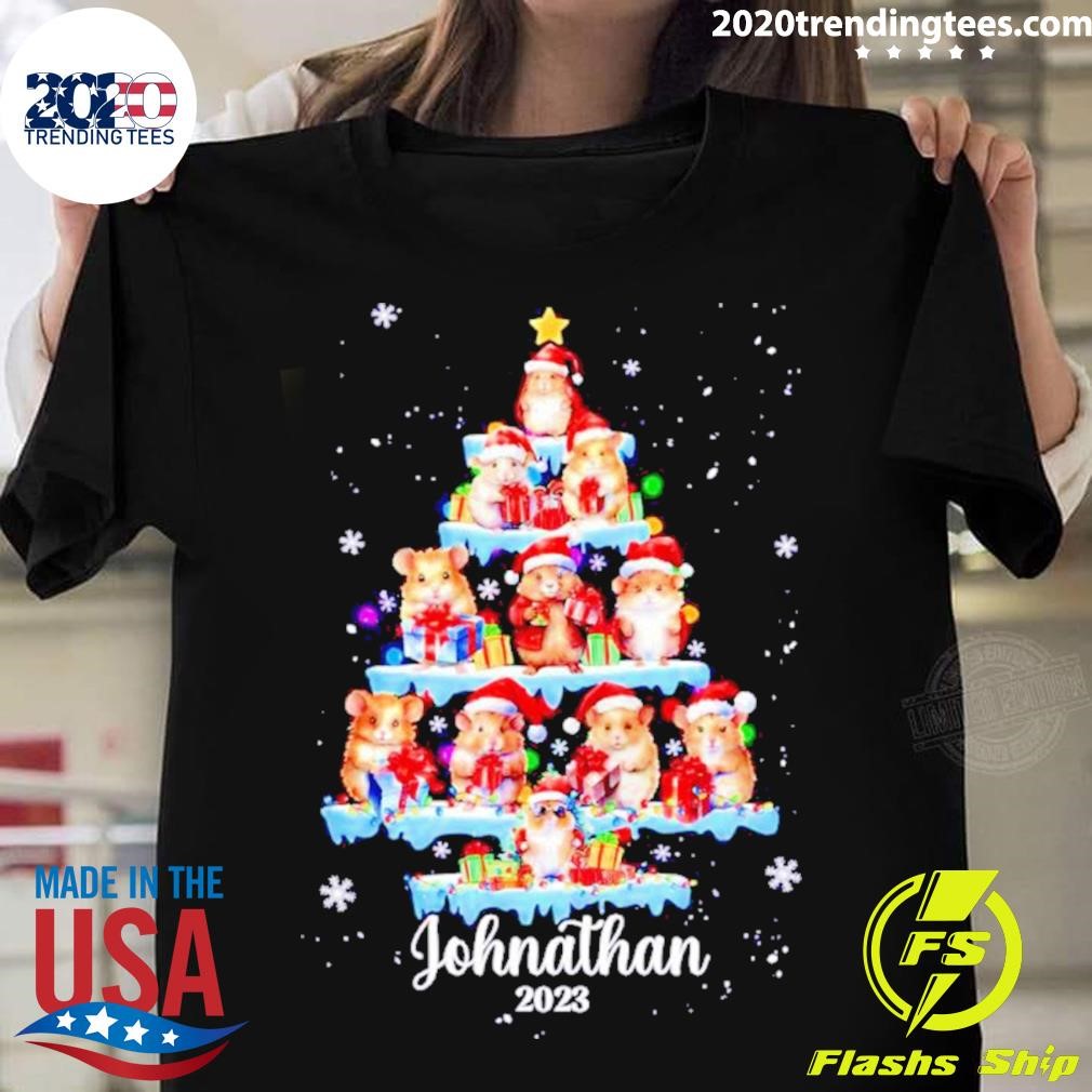 Premium Hamster Christmas T-shirt