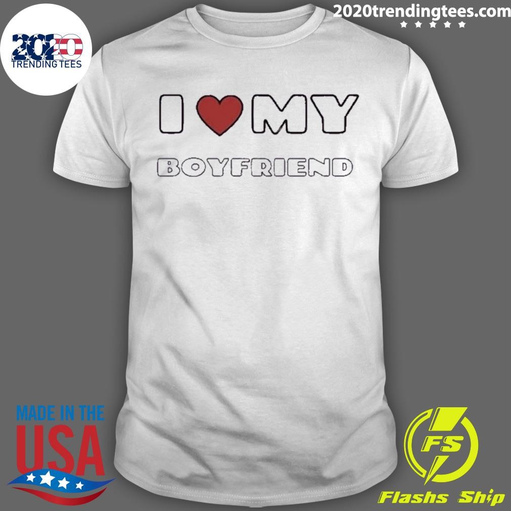 Premium I Love My Boyfriend T-shirt