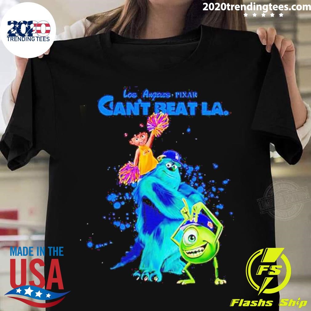 Premium Los Angeles Pixar Monsters Inc Can’t Beat Los Angeles Lakers T-shirt