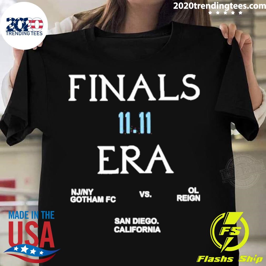 Premium Nj Ny Gotham Fc 11.11 Finals Era T-shirt