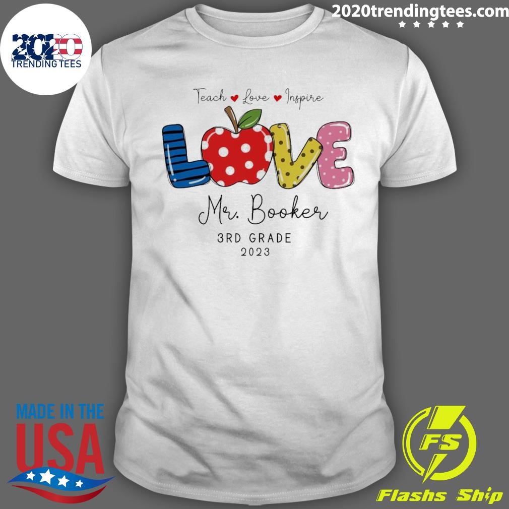 Premium Personalized Teacher Love Inspire T-shirt