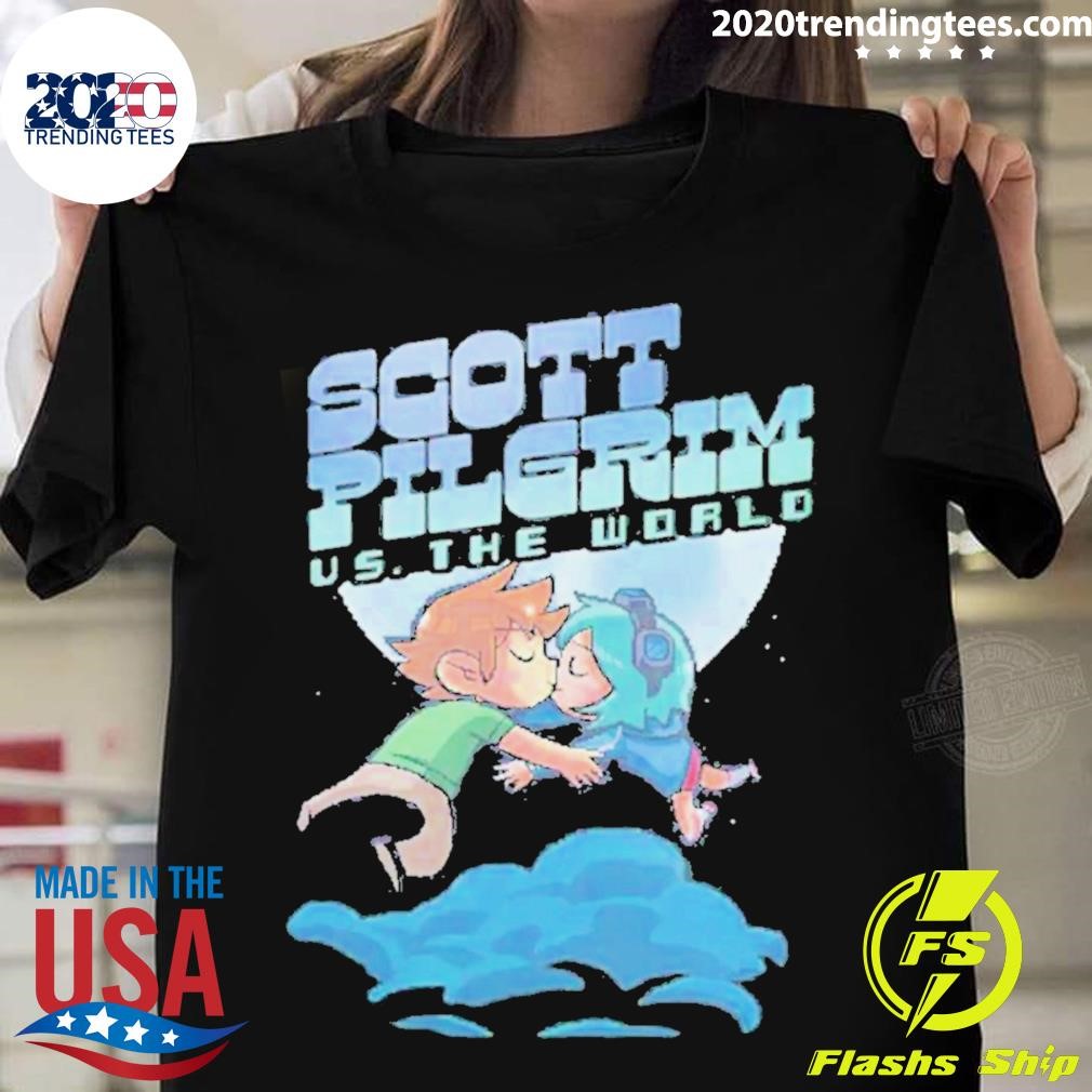 Premium Scott Pilgrim Shop Scott Pilgrim Vs The World Lovers Shirt