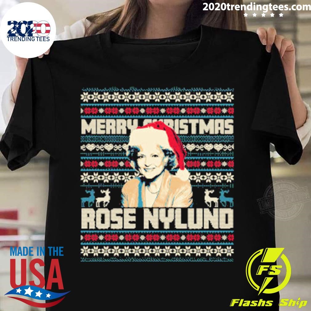 Rose Nylund Merry Christmas T-shirt