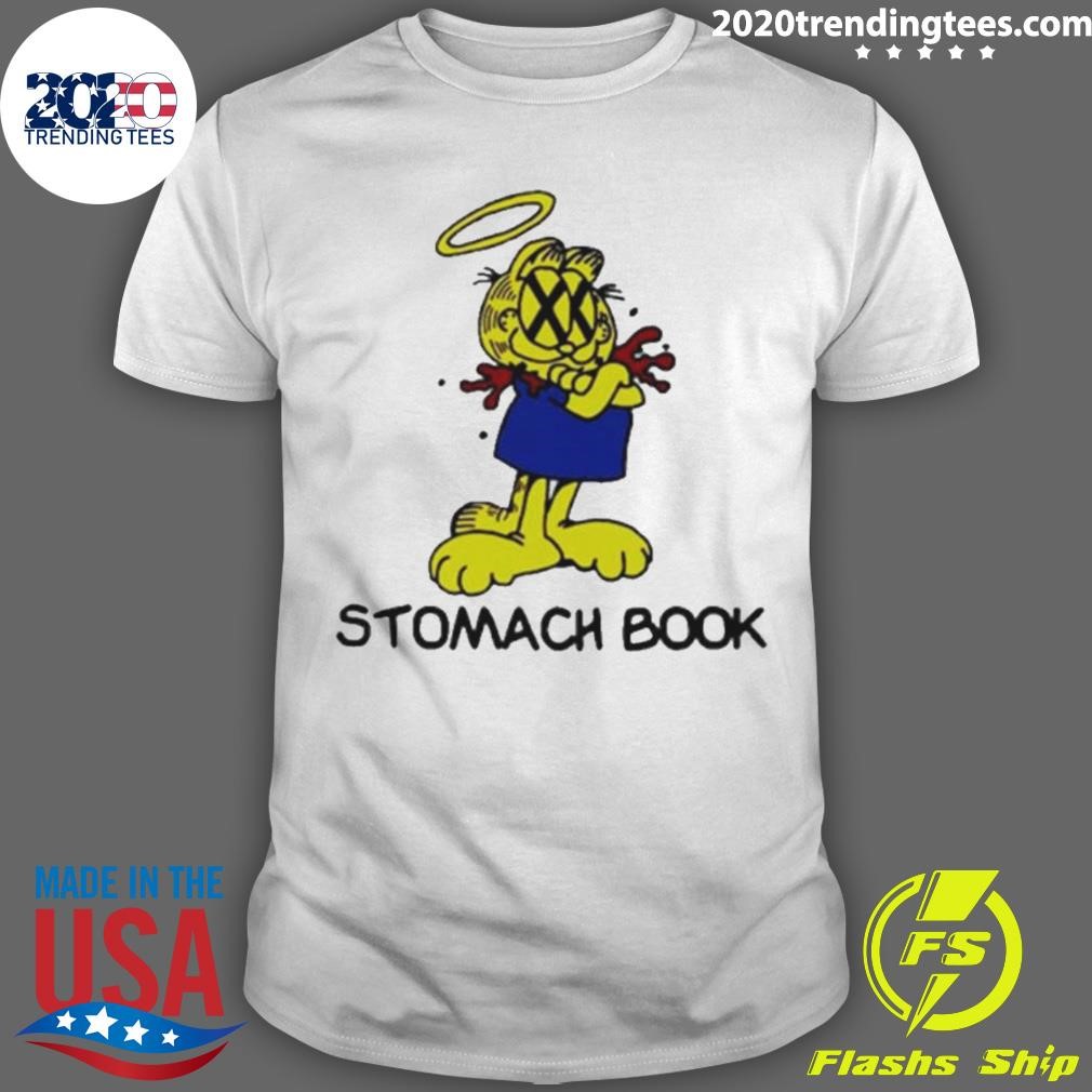 Stomach Book Lasagna T-shirt