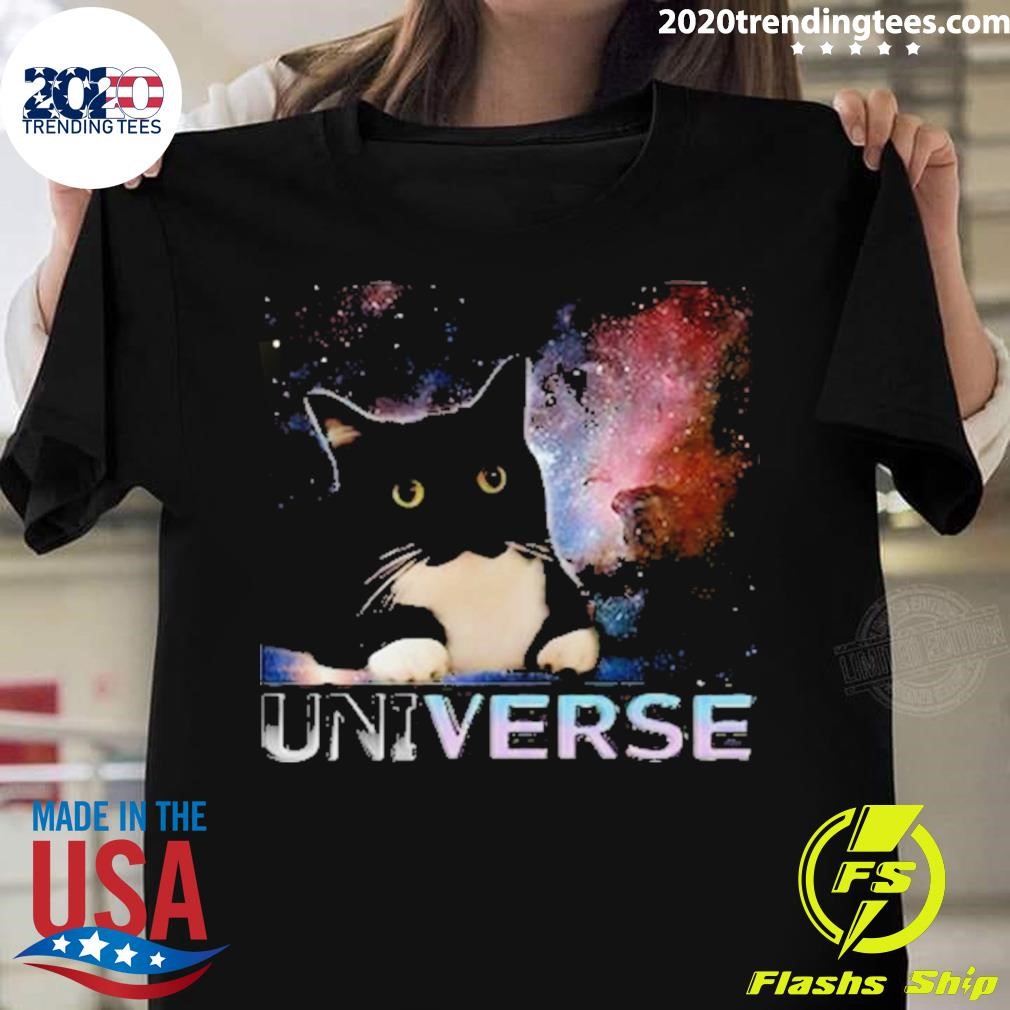 Suzuri Unicouniuni3 Cat Universe T-shirt