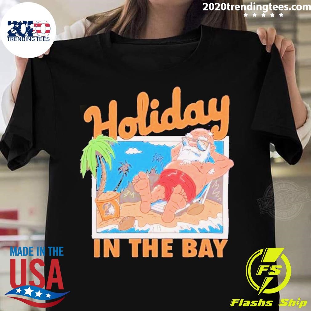 Tampa Bay Buccaneers Christmas Holiday In The Bay T-shirt