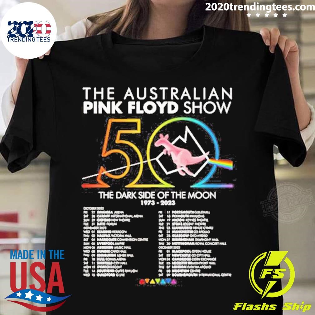 The Australian Pink Floyd 2023 Show Dates T-shirt