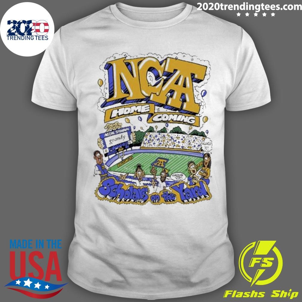 Top Scholars On The Yard Nc A&T Ghoe T-shirt