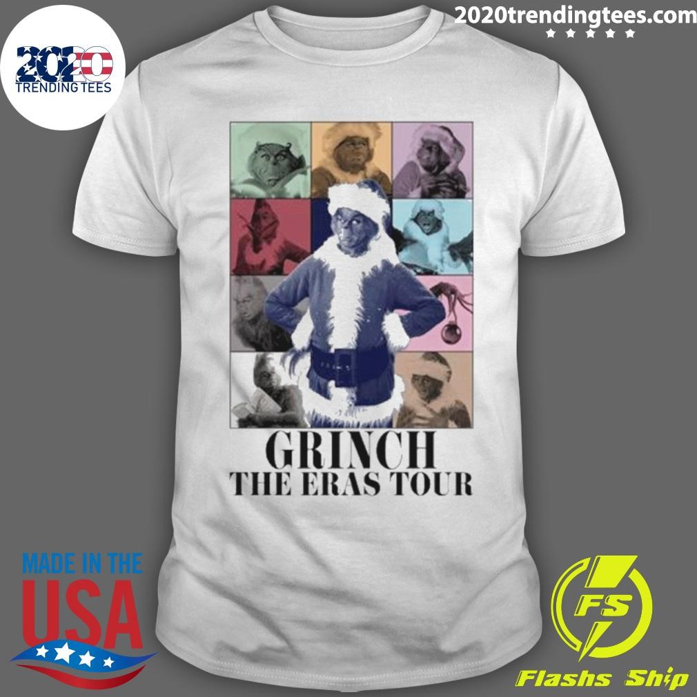 Top The Grinch The Eras Tour Christmas 2023 T-shirt