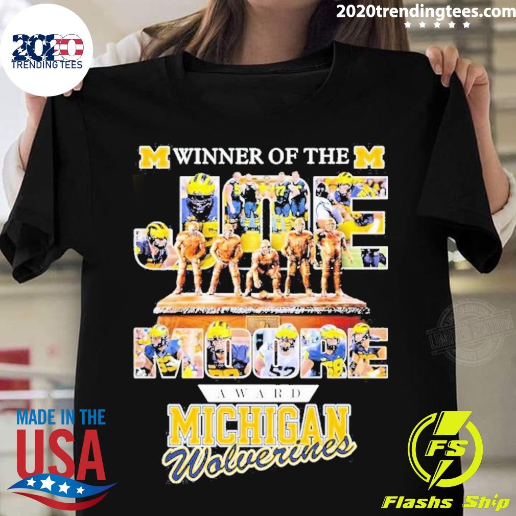 Winner Of The Moore Award Michigan Wolverines T-shirt