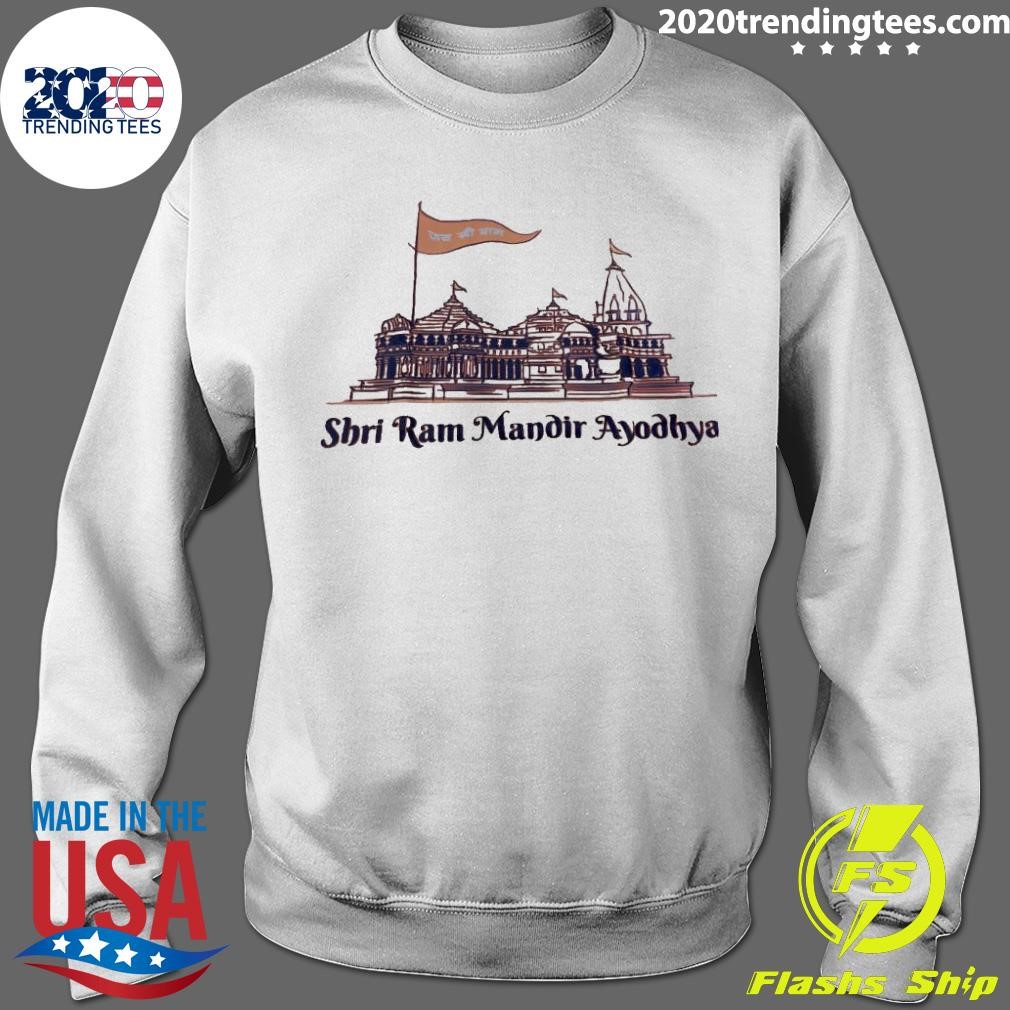 Nice Shri Ram Mandir Ayodhya T-shirt - 2020 Trending Tees