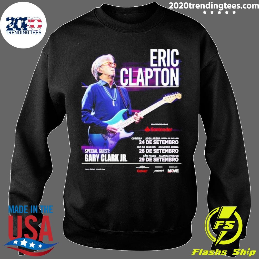 Official Eric Clapton Way To Brazil In 2024 T-shirt - 2020