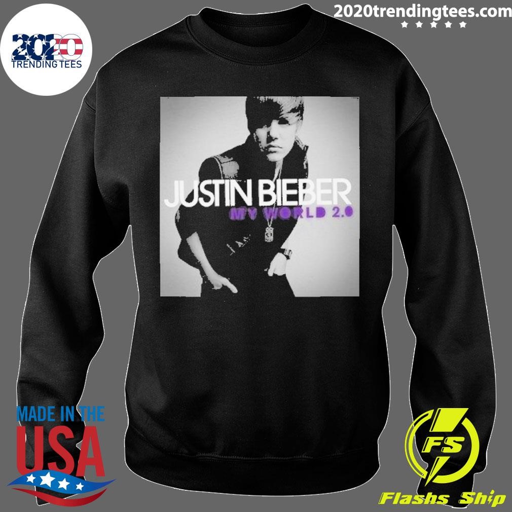 値下げ Justin bieber official sleeveなど2set Official Justin Bieber My World 2.0 T-shirt - 2020 Trending Tees