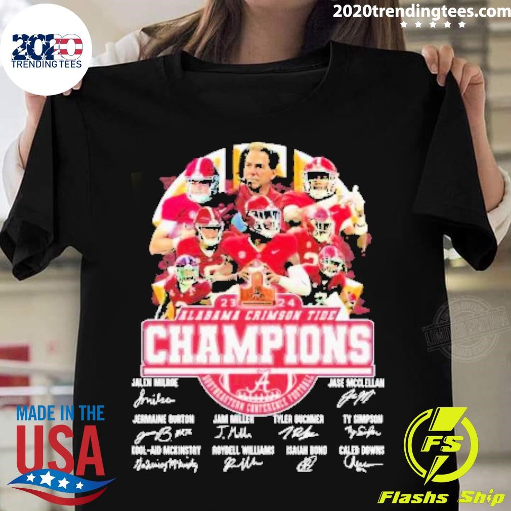 Original 20232024 Alabama Crimson Tide Champions Southeastern