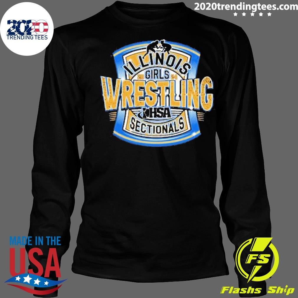 Original ihsa Schaumburg Girls Wrestling Sectionals 2024 Tshirt 2020