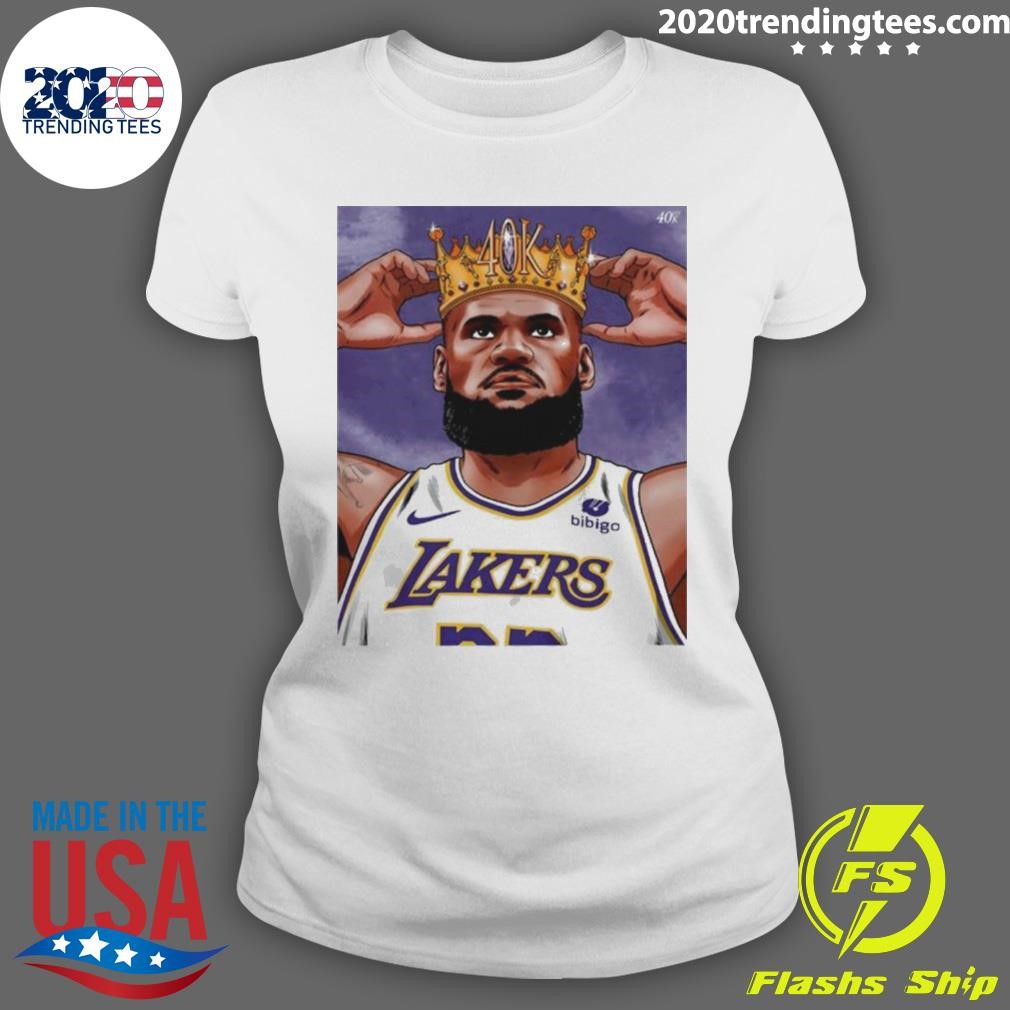 lebron james crown t shirt
