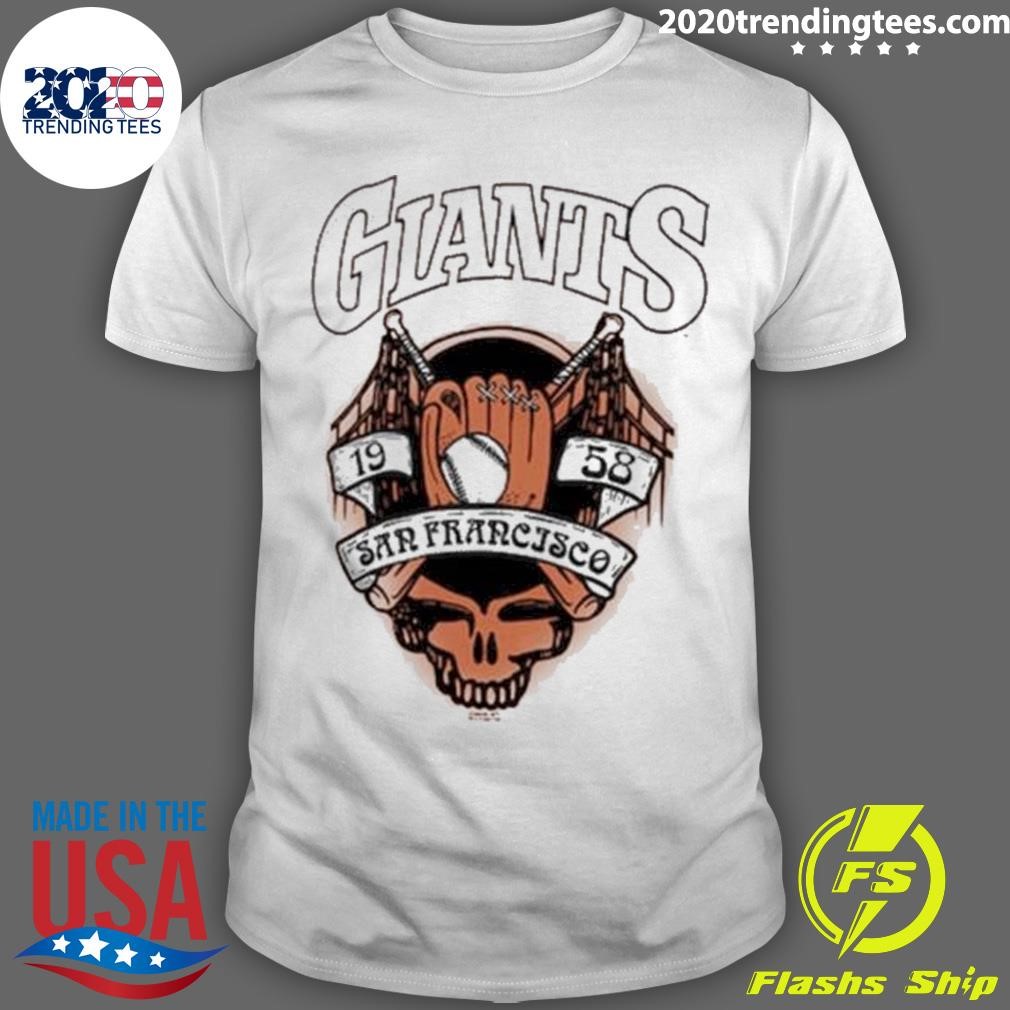 Funny homage San Francisco Giants Orange Grateful Dead T shirt 2020 Trending Tees