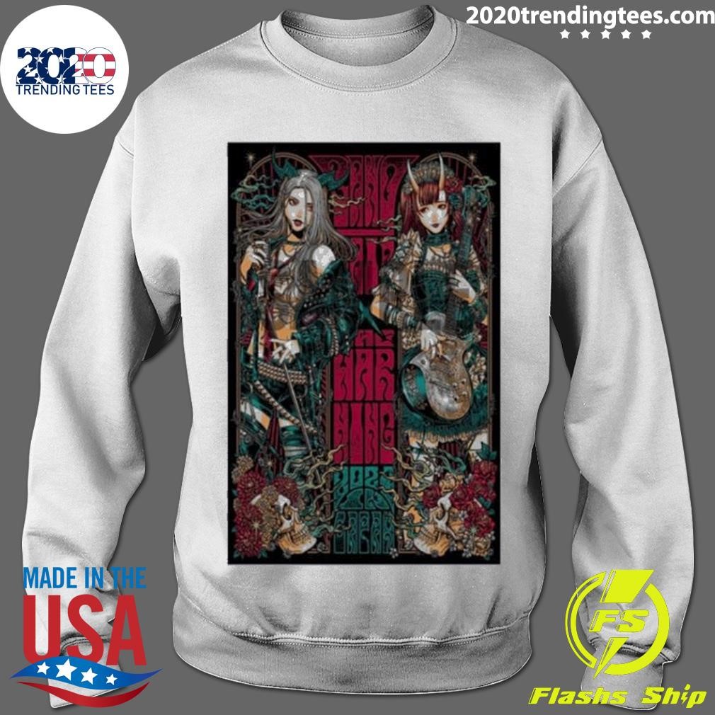 Top Band-maid × The Warning June 12, 2024 In Japan Show Poster