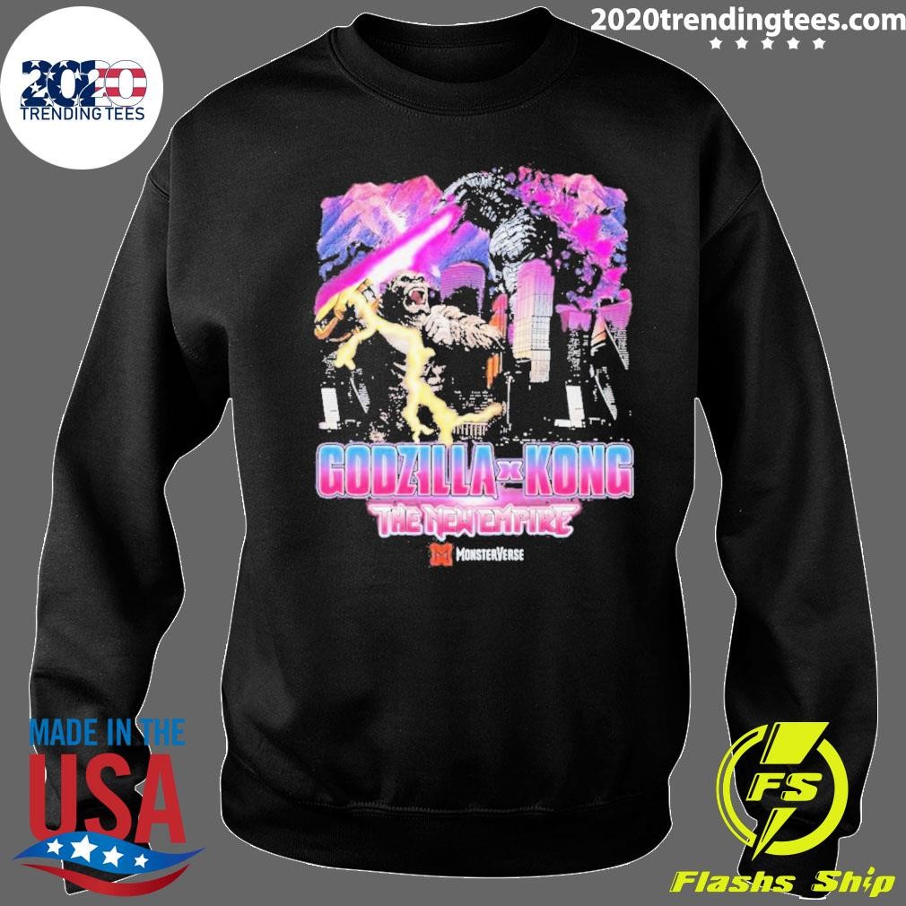 Original Godzilla X Kong The New Empire Monster Verse T-shirt
