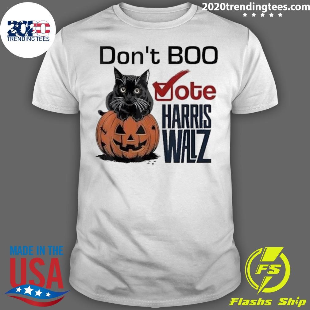 Awesome Don’t Boo Vote Kamala 2024 Halloween T-shirt