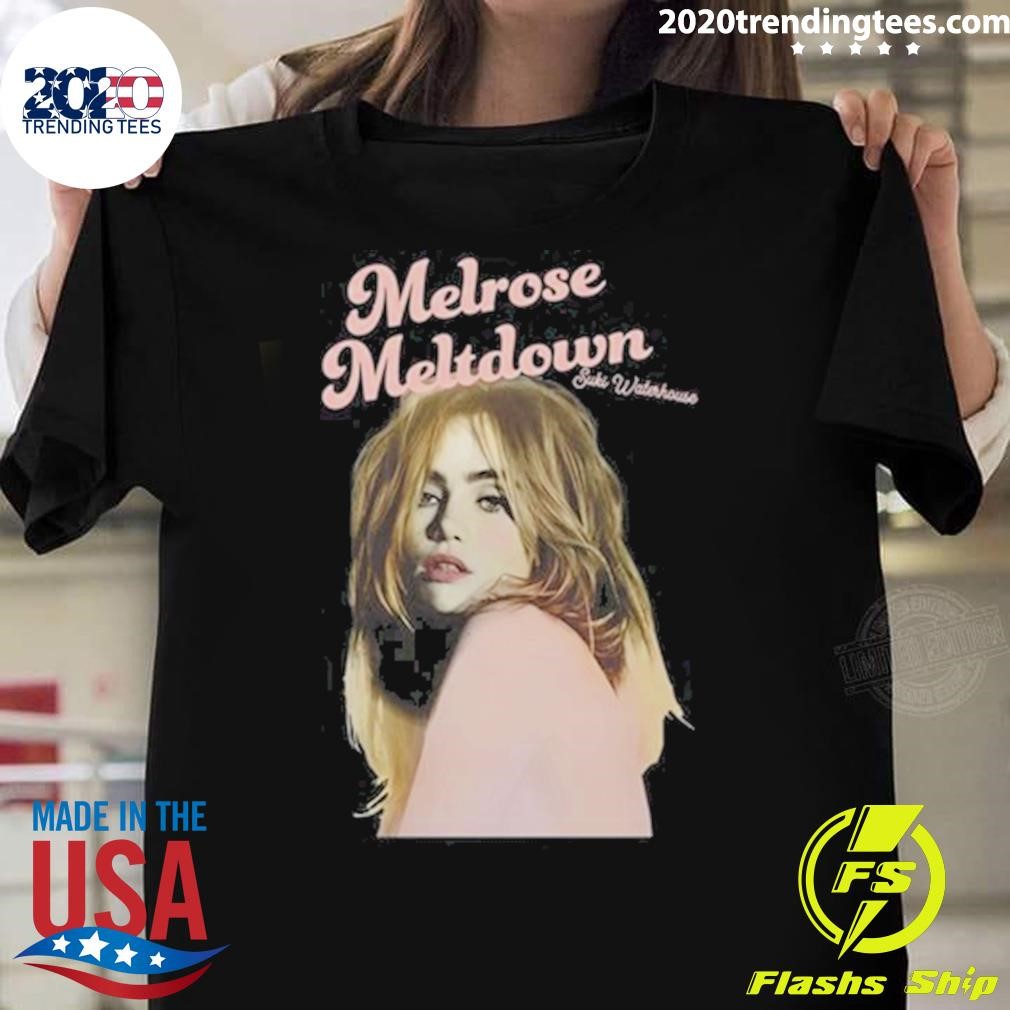 Awesome Suki Waterhouse Vintage Melrose Meltdown T-shirt