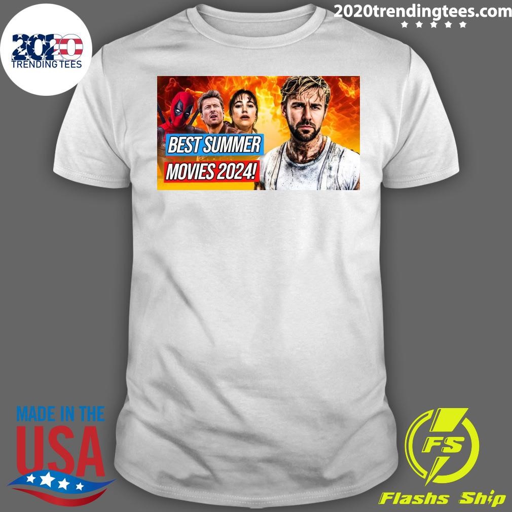 Awesome The Best Movies of Summer 2024 T-shirt