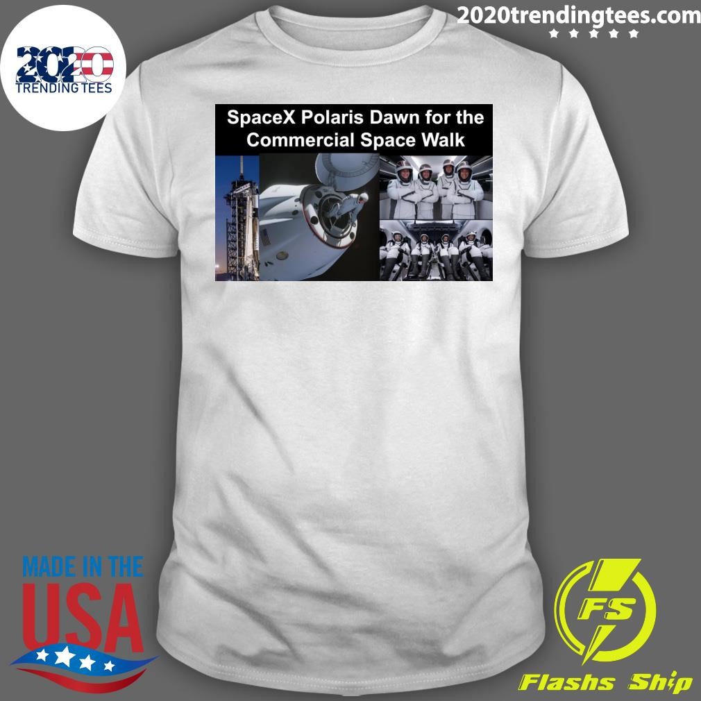 Awesome Tomorrow Launch of SpaceX Polaris Dawn- Leading to First Commercial Space Walk T-shirt