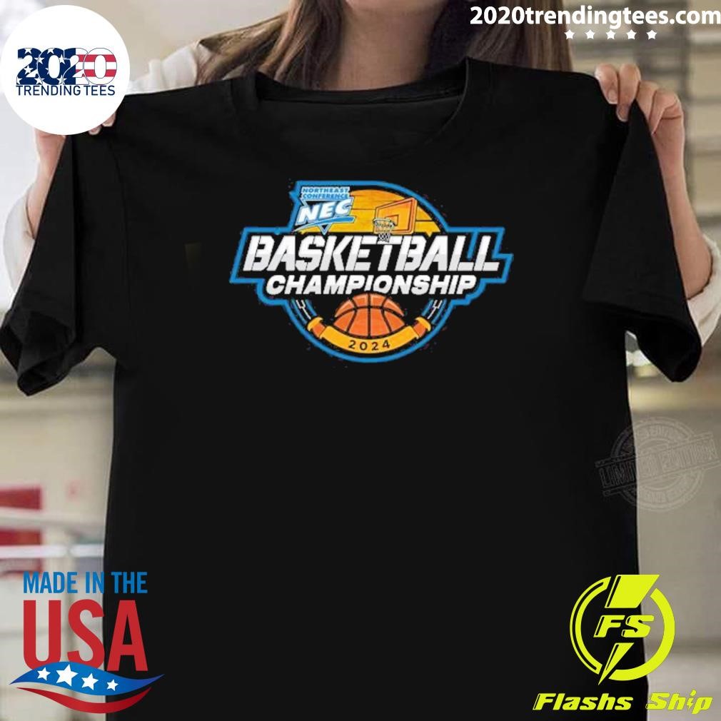 Best Basketball Championship Tournament Northeast Conference Men’s 2024 T-shirt