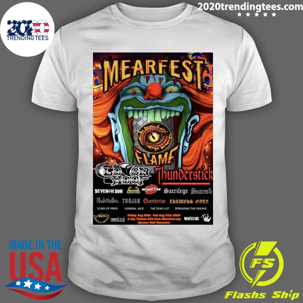 Best Mearfest - Flame II Friday 30 August Saturday 31 August 2024 T-shirt