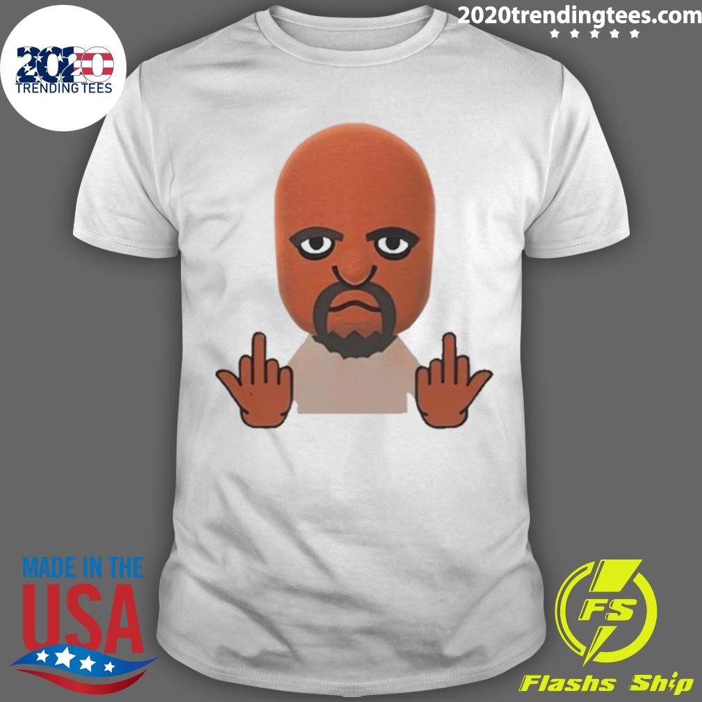 Best Mii Mood Middle Finger T-shirt